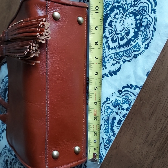 Patricia Nash Leather Small Satchel, Vintage - Picture 16 of 16